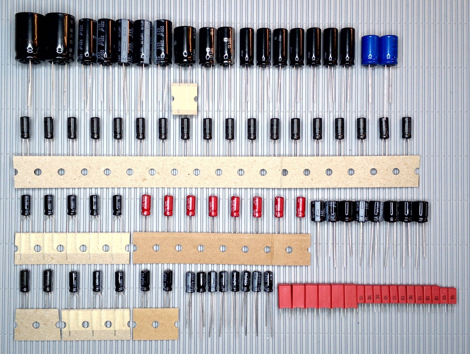 YAMAHA C1 Elektrolyt-Kondensator-Set komplett Panasonic-WIMA recap repair