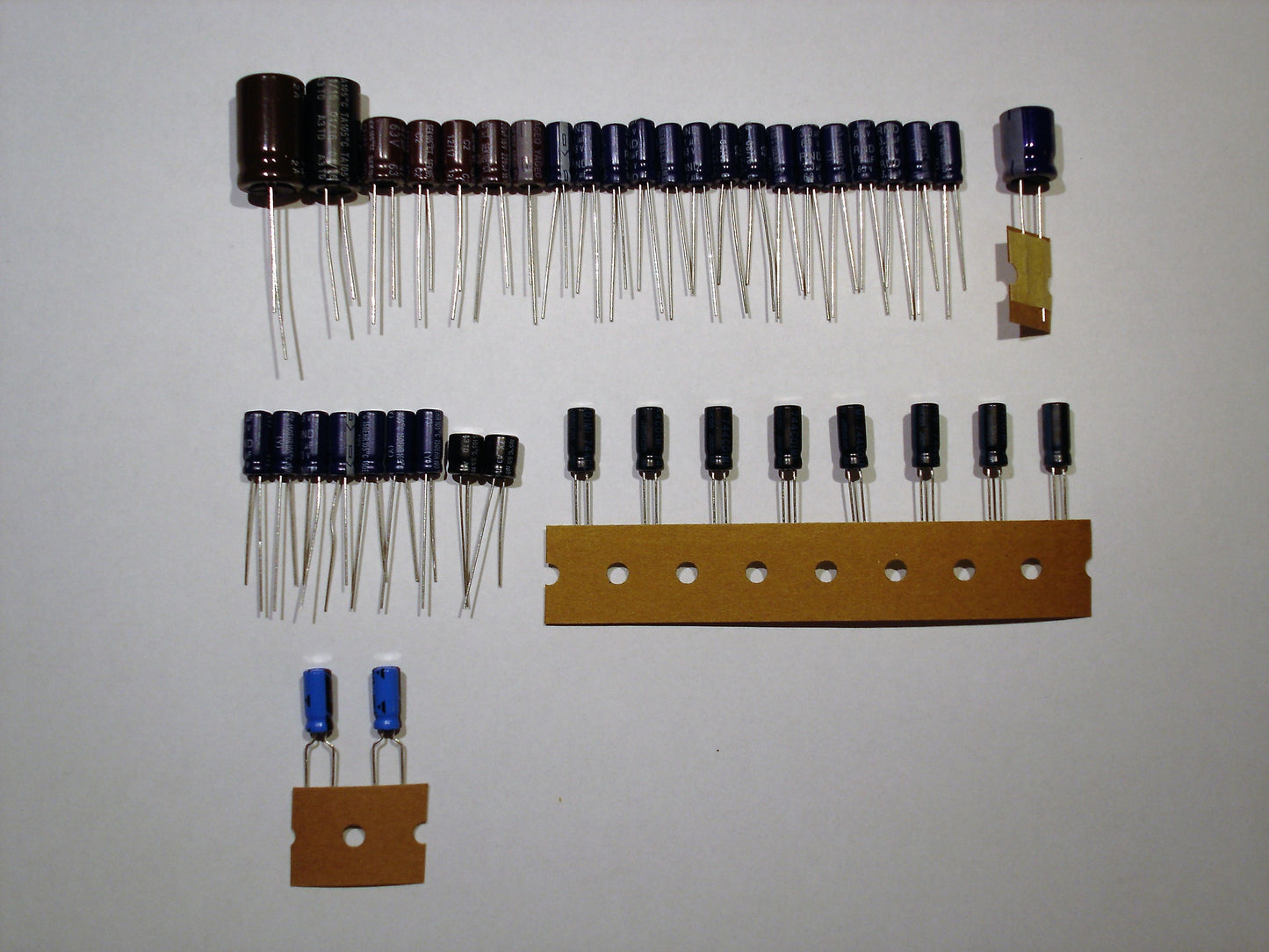 AIWA System 30 Tuner ST-R30 electrolytic capacitor set complete for recap and repair